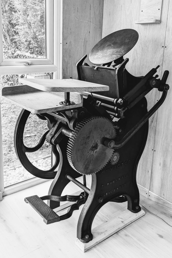 Treadle Printing Press